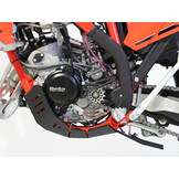 AXP Skid Plate Beta 125RR - 200RR With Linkage Guard ( 2023 ) - Black