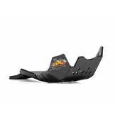 AXP Skid Plate Beta 125RR - 200RR With Linkage Guard ( 2023 ) - Black