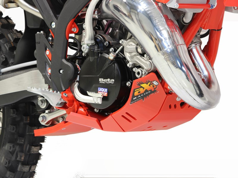 AXP Motorschutz Beta 125RR - 200RR Mit Umlenkung Schutz ( 2023 ) - Rot