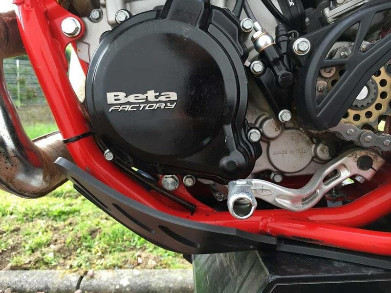 AXP Skid Plate Beta 250/300 Xtrainer ( 2016 - 2022 ) - Black