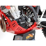 AXP Skid Plate Beta 350RR - 500RR With Linkage Guard ( 2023 ) - Red