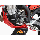AXP Skid Plate Beta 350RR - 500RR With Linkage Guard ( 2023 ) - Red
