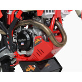 AXP Skid Plate Beta 350RR - 500RR With Linkage Guard ( 2023 ) - Red