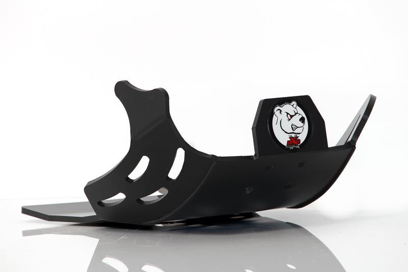 AXP Skid Plate Fantic XX / XE125 - Yamaha YZ125 - Black