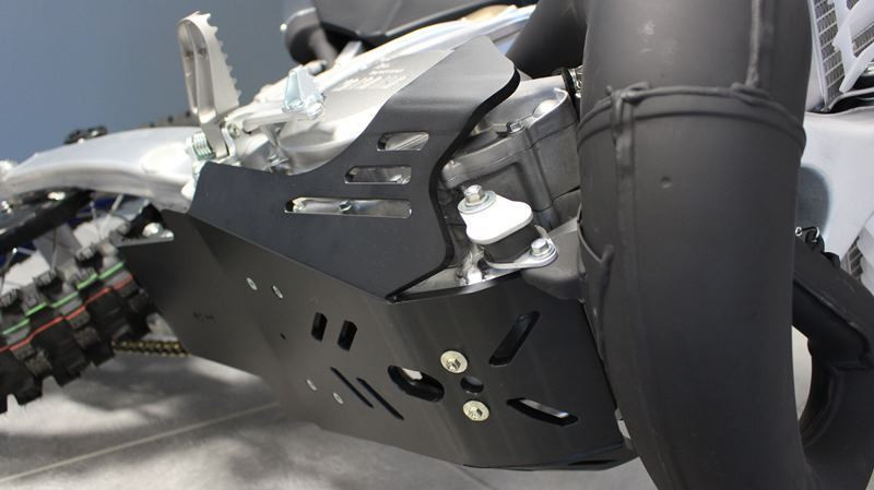 AXP Motorschutz Fantic XX250 / Yamaha YZ250 / YZ250X / WR250 Mit Umlenkung Schutz - Schwarz