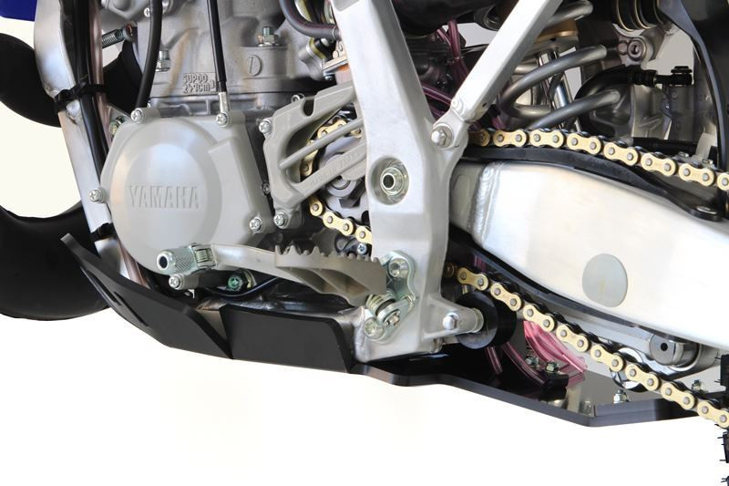 AXP Motorschutz Fantic XX250 / Yamaha YZ250 / YZ250X / WR250 Mit Umlenkung Schutz - Schwarz