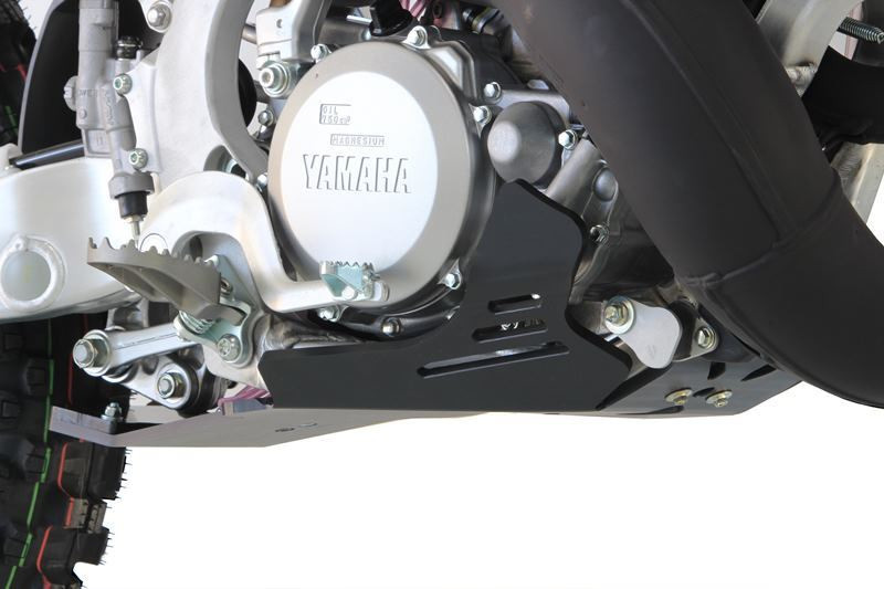 AXP Motorschutz Fantic XX250 / Yamaha YZ250 / YZ250X / WR250 Mit Umlenkung Schutz - Schwarz