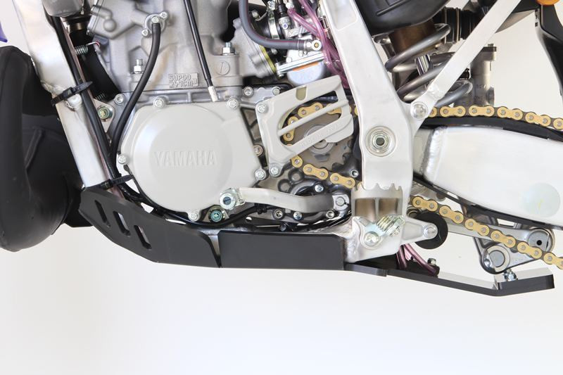 AXP Motorschutz Fantic XX250 / Yamaha YZ250 / YZ250X / WR250 Mit Umlenkung Schutz - Schwarz