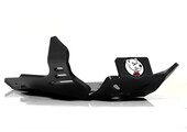 AXP Motorschutz Fantic XX250 / Yamaha YZ250 / YZ250X / WR250 Mit Umlenkung Schutz - Schwarz