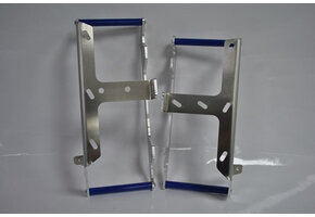 AXP Radiator Guards Fantic XX/XE 125 + Yamaha YZ125 '05-'23 -  Blue Spacers