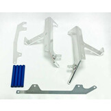 AXP Radiator Braces Fantic XX250 + Yamaha YZ250 / YZ250X '05 - '22   - Blue Spacers