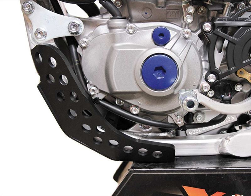 AXP Fantic XEF250 / Yamaha YZ250F Skid Plate - Black