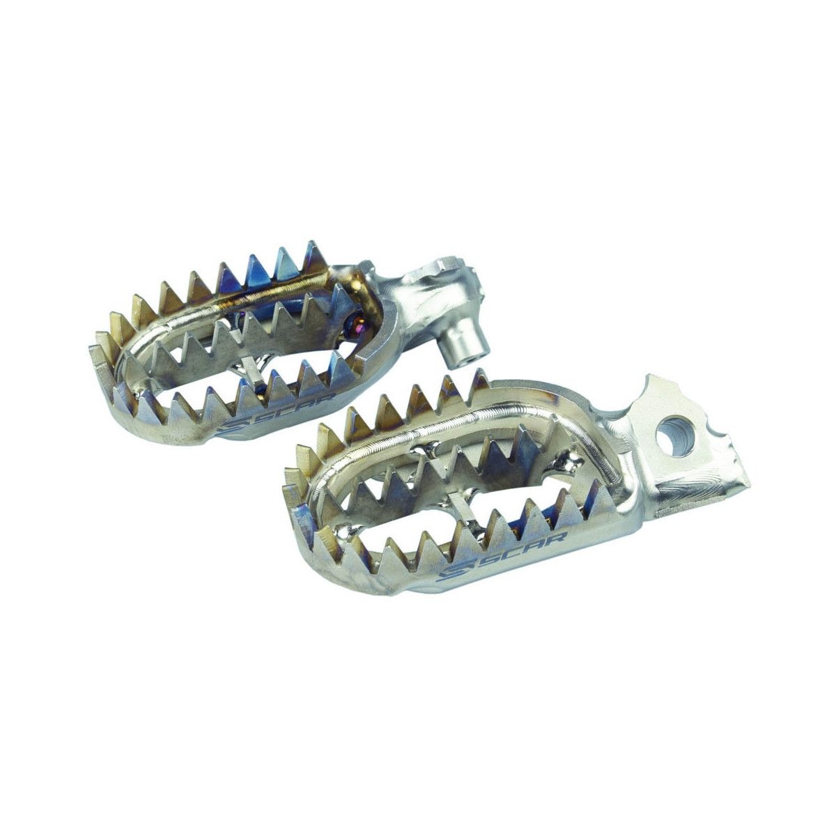 SCAR Titan Fußrasten Gripper - Fantic
