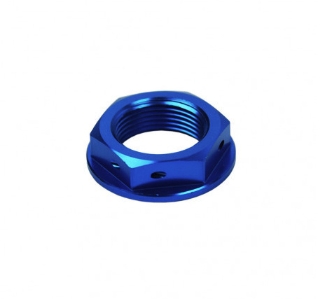 SCAR Steering Stem Nut Fantic / Beta RR - Blue