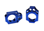 SCAR Axle Blocks  Fantic XX/XE 125 2021-2025 BLUE
