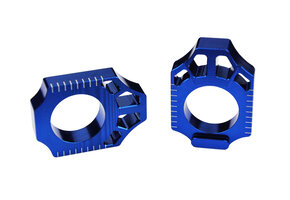 SCAR Axle Blocks  Fantic XX/XE 125 2021-2025 BLUE