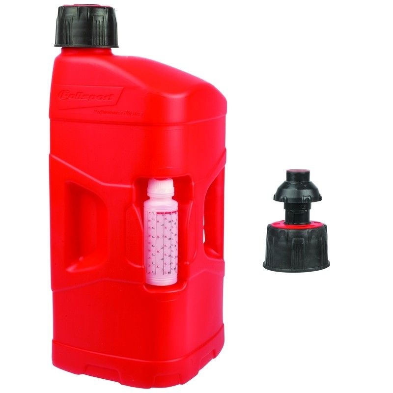 Polisport ProOctane Can 10L with std cap + Quick Fill Valve