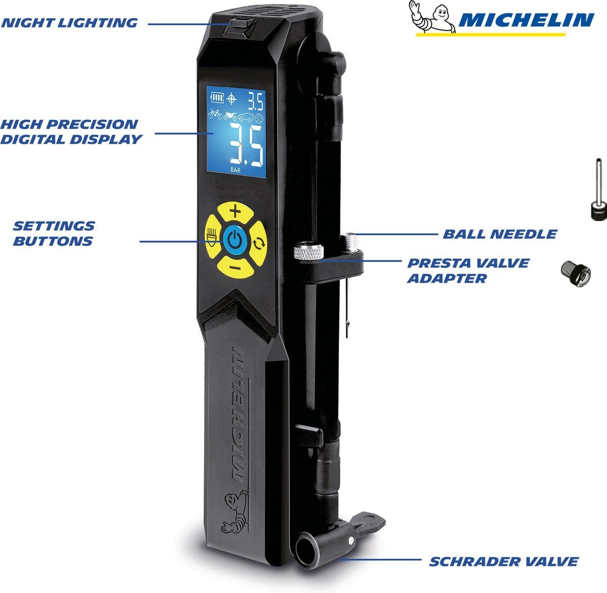 Michelin Mini Wireless Compressor USB