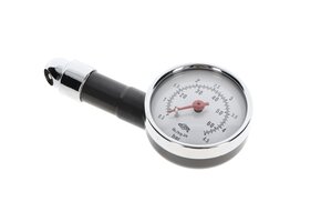TMV Tire Pressure Gauge Gray Paint 60PSI - 4.5 Bar Max.