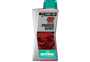 MOTOREX - POWER SYNT 4T SAE 10W/50 JASO MA2 - 4liter