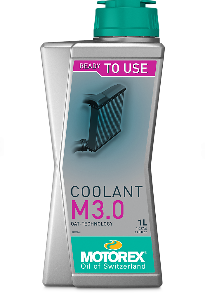 MOTOREX - COOLANT M3.0 READY TO USE - 1liter