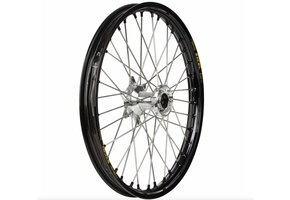 Haan Wheels FANTIC 2 Stroke Front 21-1,60 Black Rim-Silver Hub
