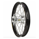 Haan Wheels FANTIC 2 Stroke Rear 19-2.15 Black Rim- Silver Hub