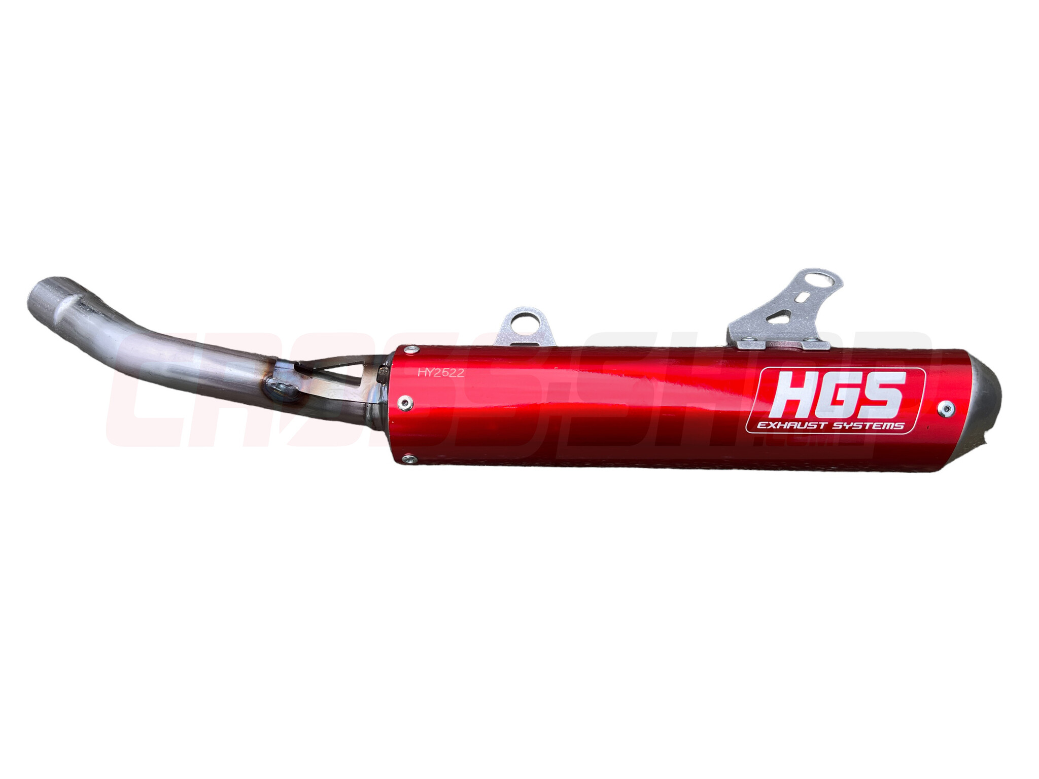 HGS Silencer Fantic XX250 MX 2022-2025 RED