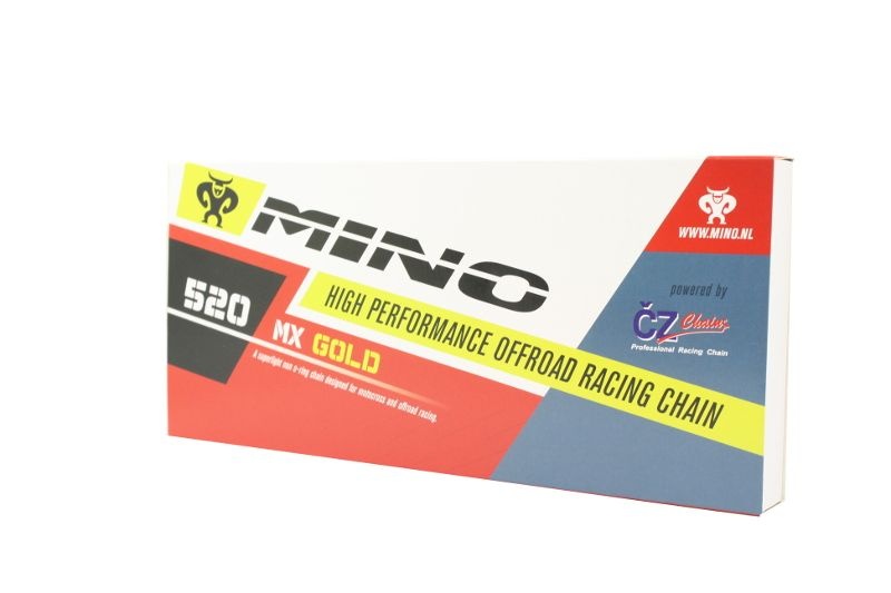 Mino / CZ Ketten MX gold 520x118L