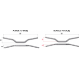 NEKEN Lenker OS #85cc Low - Blau/Weiss