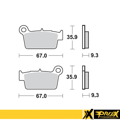 ProX Rear Brake Disc Fantic (Alle Modellen)