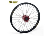 Haan Wheels FANTIC 2 Stroke Front 21-1,60 Black Rim-Red Hub