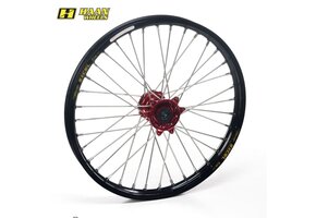 Haan Wheels FANTIC 2 Stroke Front 21-1,60 Black Rim-Red Hub