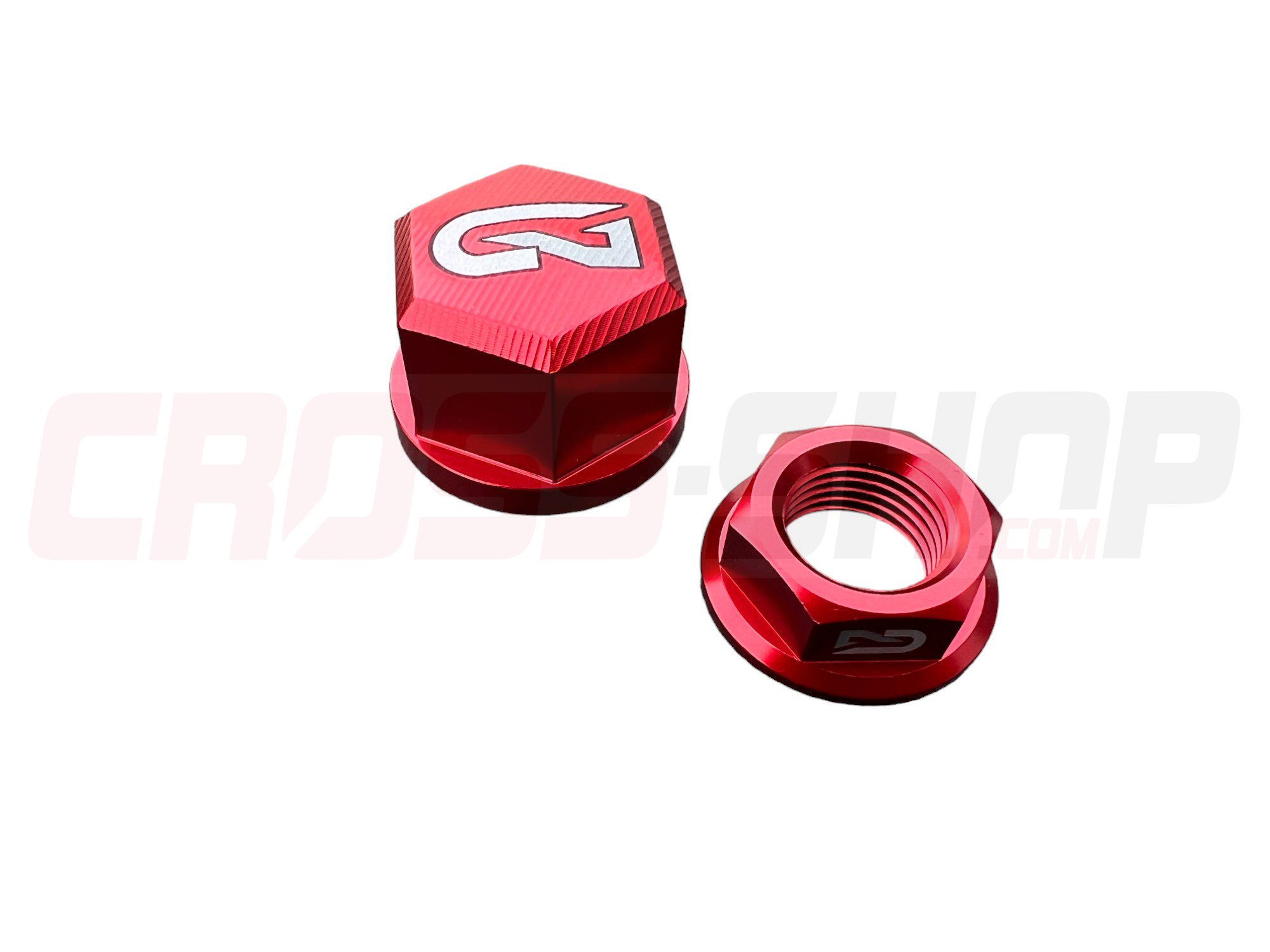 GECO - Achsmutter Set FANTIC XX/XF 125/250 2019 > Rot