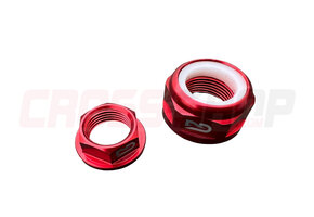 GECO - Achsmutter Set FANTIC XXF/XEF 250/450 4t 2021> Rot