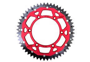 FANTIC/YAMAHA REAR SPROCKET ZF - ALU/STEEL RED
