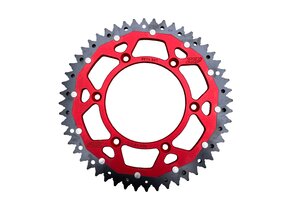 BETA KETTENRAD ZF - ALU/STAHL ROT