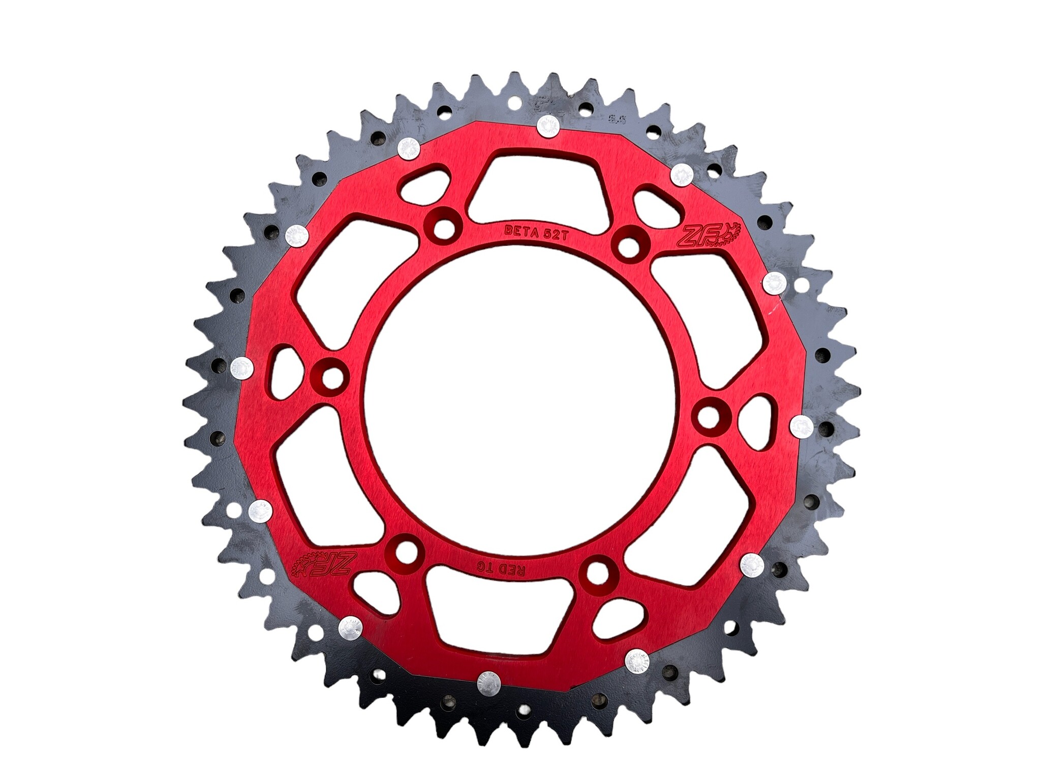 BETA REAR SPROCKET ZF - ALU/STEEL RED