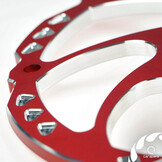 CARAPAKS Front Brake Disc Guard Beta MY2014-2023 RED