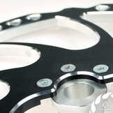 CARAPAKS Front Brake Disc Guard Beta MY2014-.... BLACK