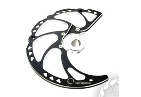 CARAPAKS Front Brake Disc Guard Beta MY2014-.... BLACK