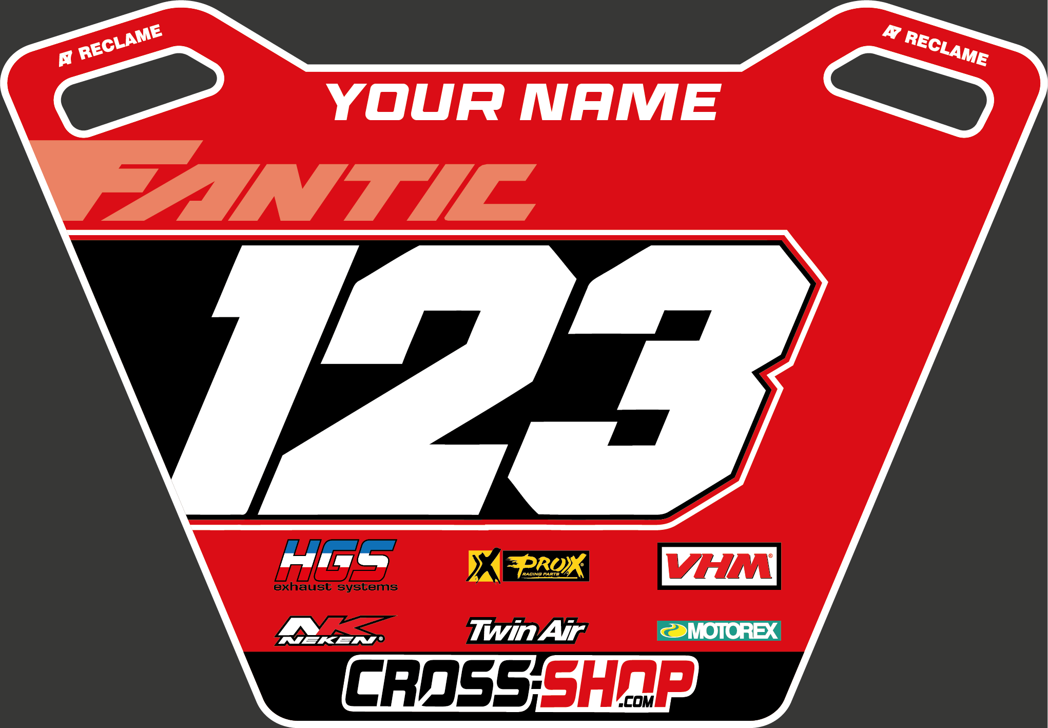 Custom Pitboard FANTIC #1