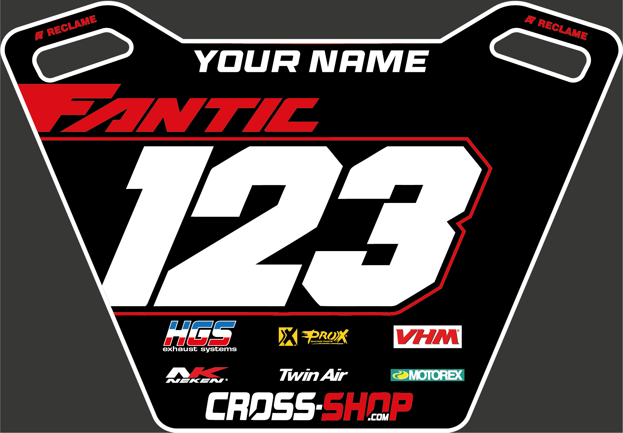 Custom Pitboard FANTIC #3