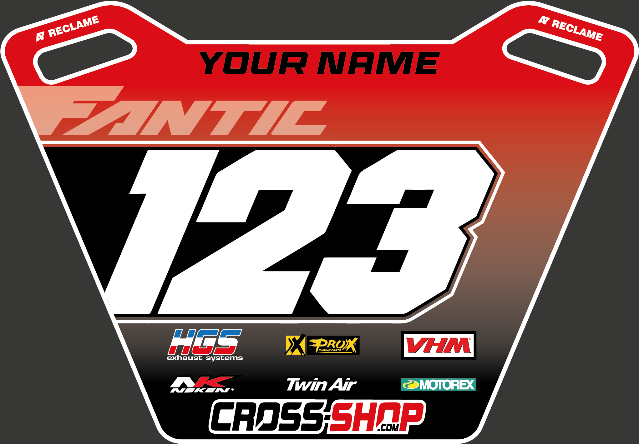 Custom Pitboard FANTIC #4