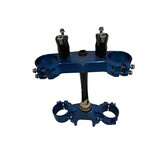 (SALE) SCAR Tripleclamps - Blue