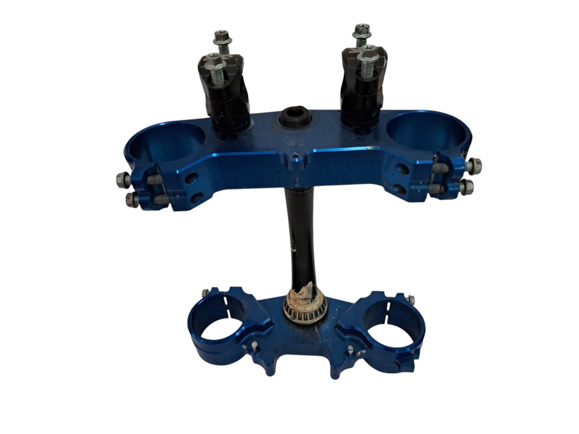 (SALE) SCAR Tripleclamps - Blue