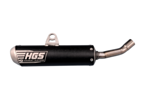 HGS Silencer Fantic XX125 MX 2021-2026 Black