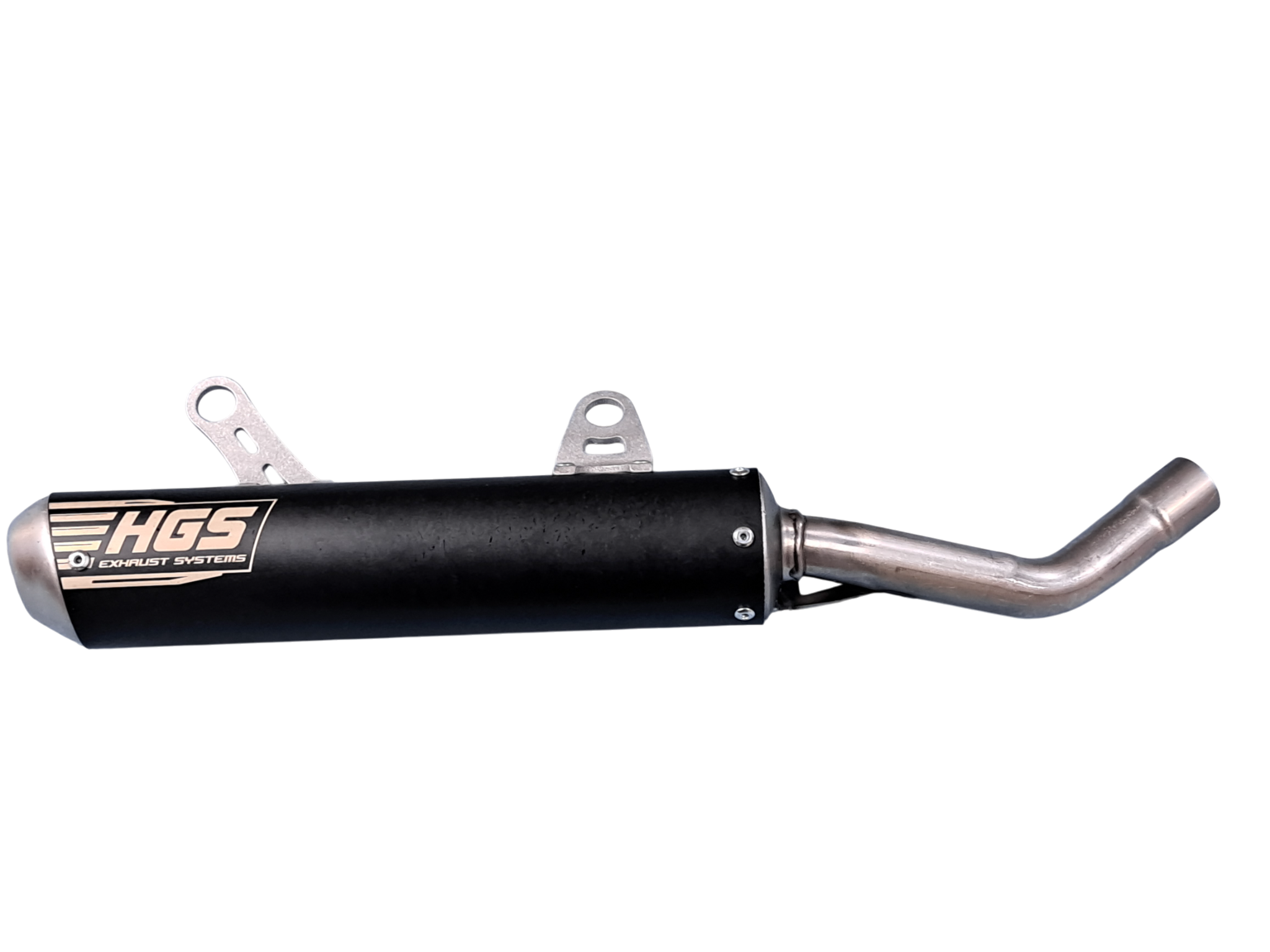 HGS Endschalldämpfer Fantic XX250 MX 2022-2026 Schwarz