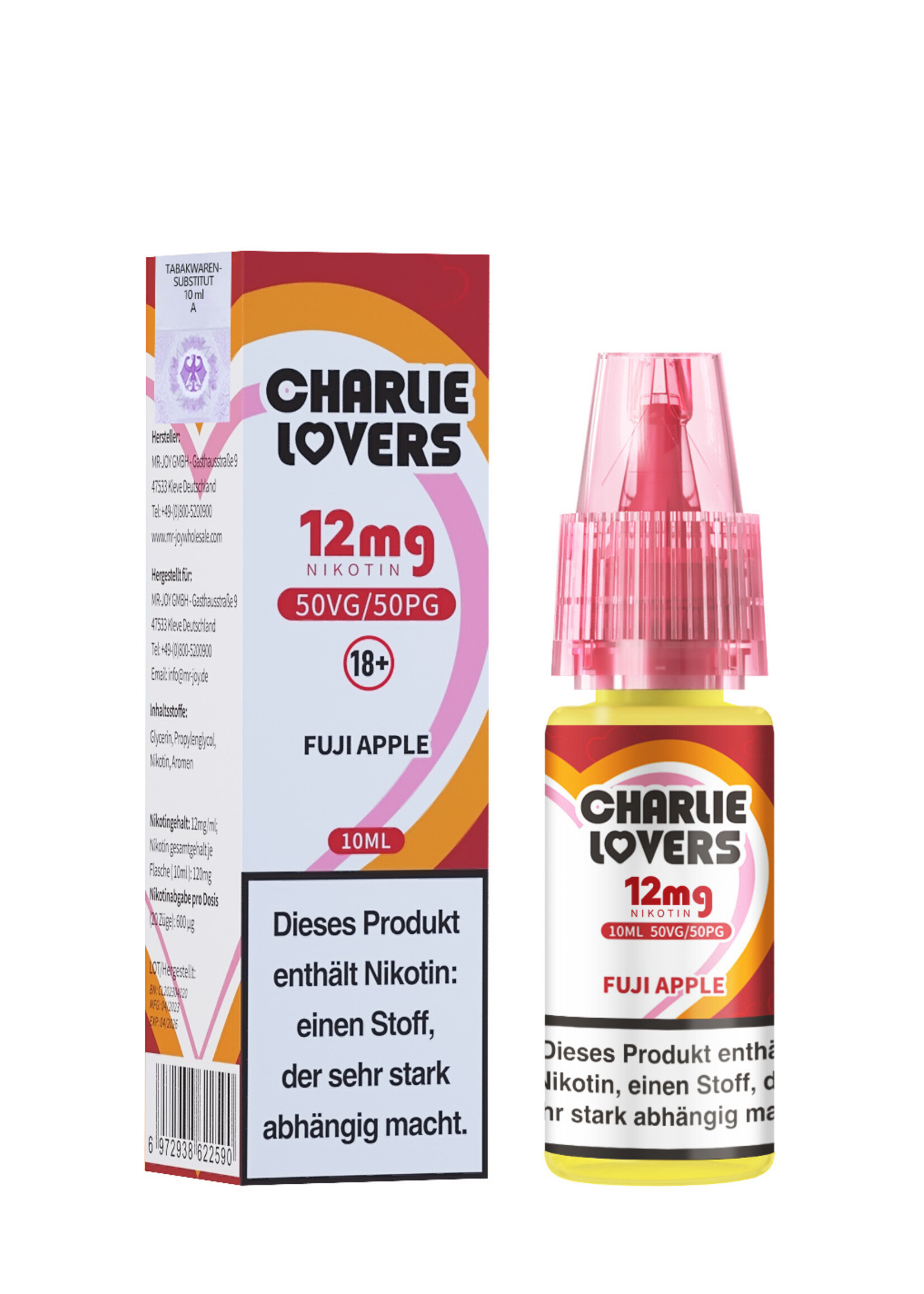 Charlie Lovers - Fuji Apple - E-Liquid