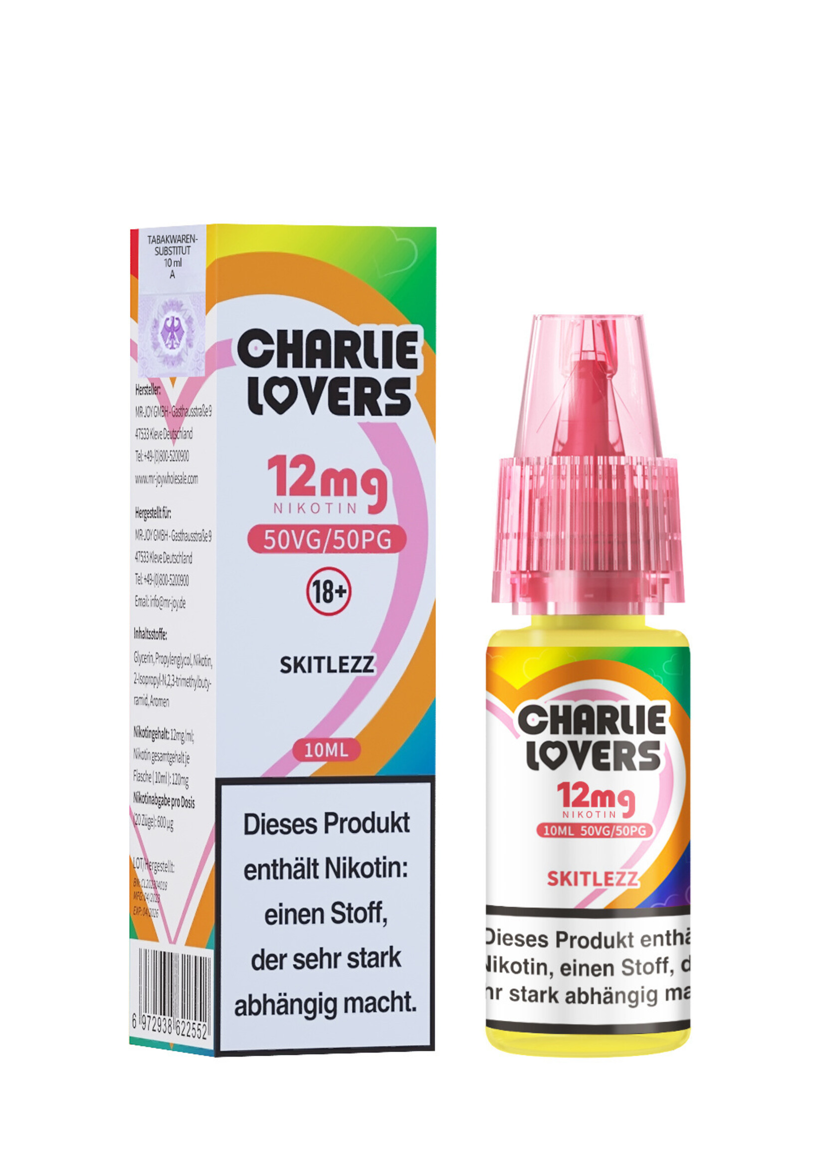 Charlie Lovers - Skitlezz - E-Liquid